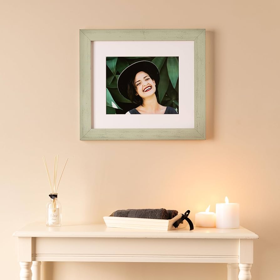 Amazon.com: ArtToFrames 50.8 x 58.4 公分風化穀倉木飽和鼠尾